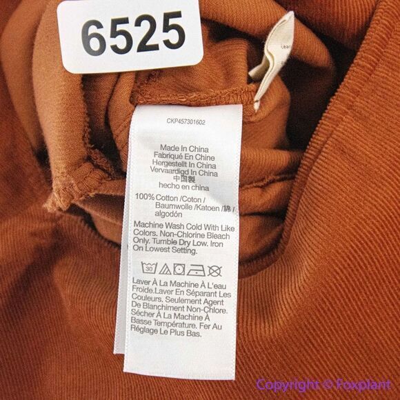 NEW‎ Madewell Corduroy Puff-Sleeve Button-Front Jumpsuit, 4P - Picture 14 of 16